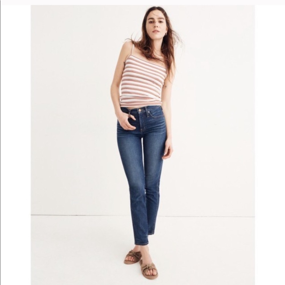Slim straight madewell jeans